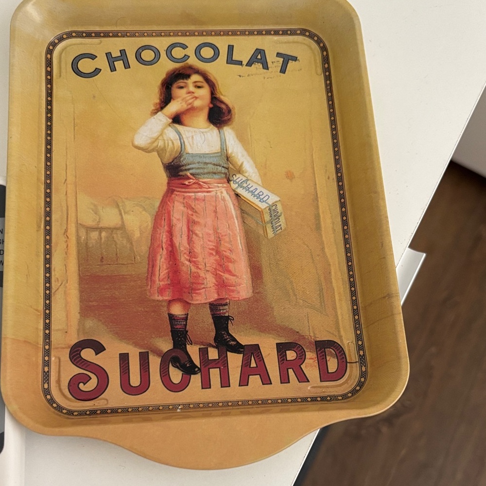 Vintage Suchard Chocolat Tray